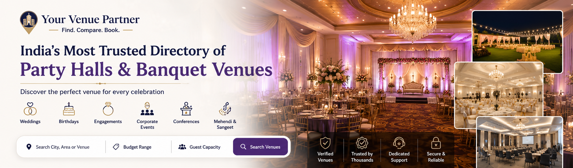 Banner image of Party Halls